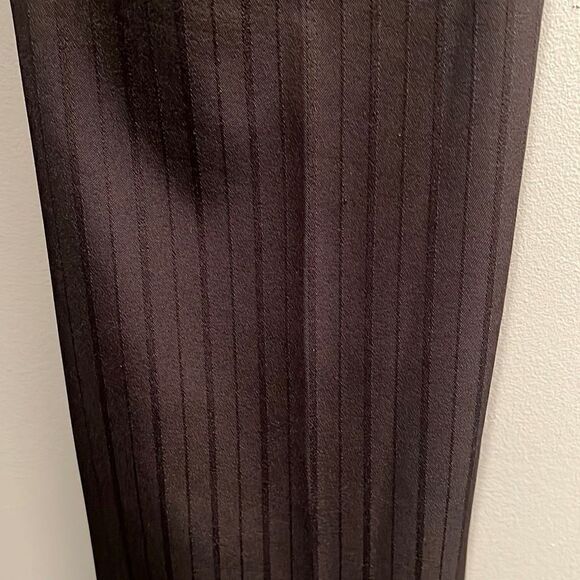 Joe Benbasset Charlotte Women's Black Line Patterned Slacks Pants Size Junior 5L - Picture 3 of 9